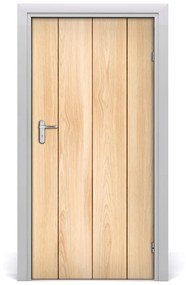 Poster adesivo per porta Sfondo di legno 85x205 cm