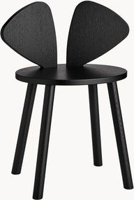 Sedia per bambini in legno di quercia Mouse