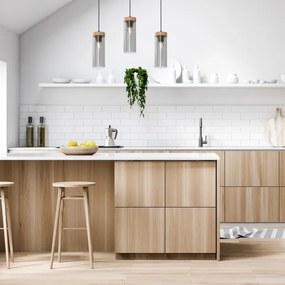 Lampadario a sospensione con filo ELICA 3xE27/60W/230V