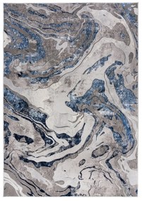 Tappeto blu/grigio 160x230 cm Marbled - Flair Rugs