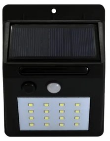 Lampada solare da parete LED con sensore LED/2,2W/3,7V 2200 mAh IP44