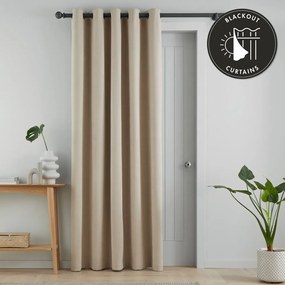 Tenda oscurante/termoisolante beige alla porta 168x213 cm Wilson – Catherine Lansfield