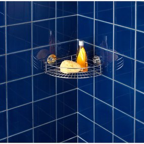 Ripiano angolare autoportante Vacuum-Loc, capacità di carico fino a 33 kg Bari - Wenko