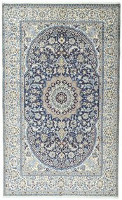 Nain Tappeto persiano 170 x 270 Blu (Iran) Annodato A Mano