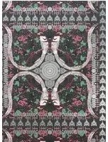 Matthew Williamson Carta da parati Lyrebird - Black