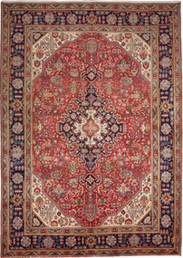 Tabriz Tappeto 200 x 300 Rosso (Iran) Annodato A Mano