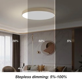 Brilagi-LED Lampada dimmerabile POOL SMART LED/128W/230V 100 cm beige Wi-Fi Tuya+telecomando