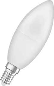 Lampadina LED in plastica riciclata B39, attacco E14, 7,5 W, 230 V, 2700 K - Osram