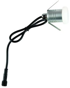 Faretto LED 1W IP65 Tondo Luce Diffusa - Professional Colore Bianco Naturale 4.000K