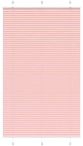 Tenda Plissettata Rosa 120x200 Cm Larghezza Tessuto 119,4 Cm /