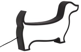 Lampada da scrivania per bambini DOG LED/12W/230V nera