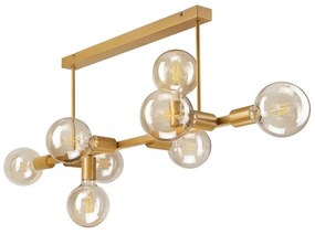 Lampadario su palo ASTRID 8xE27/60W/230V oro