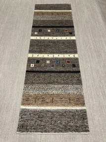 Loribaft Tappeto persiano 80 x 250 Marrone (Iran) Annodato A Mano