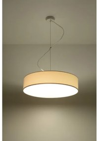 Lampadario a sospensione con filo ARENA 45 3xE27/60W/230V bianco