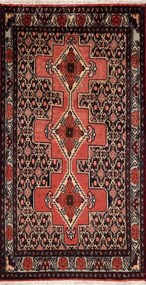 Senneh Tappeto persiano 130 x 70 (Iran)