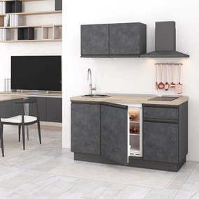 Cucina completa 150cm Chery, perfetta per arredare un appartamento, B&amp;B o un Hotel