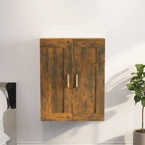 Pensile Rovere Fumo 69,5x32,5x90 Cm İn Legno Multistrato /
