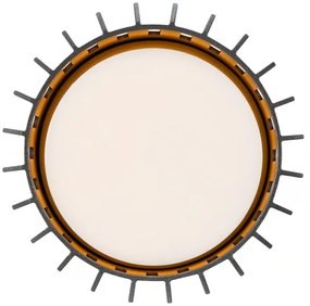 Nordlux - Plafoniera da esterno ALUDRA 1xE27/15W/230V antracite