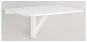 Tavolo da parete pieghevole bianco , 56 x 80 cm Trento - Støraa