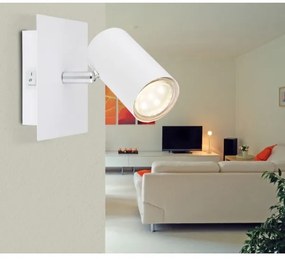 Globo 57910-1W - Faretto da muro ROBBY 1xGU10/25W/230V