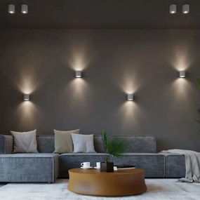 Sollux SL.0486 - Applique ORBIS 1xG9/40W/230V calcestruzzo