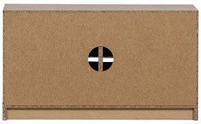 Tavolo TV modulare in rovere colore naturale 77x44 cm Modulair - vtwonen