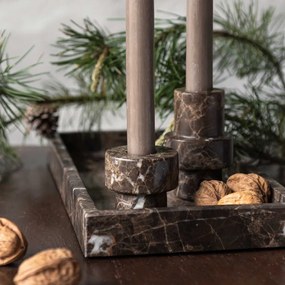 Vassoio decorativo in marmo 16x31 cm Marble - Mette Ditmer Denmark