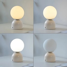 Schöner Wohnen 19218-39 - Lampada da tavolo LED dimmerabile RUDI LED/1,2W/5V grigia