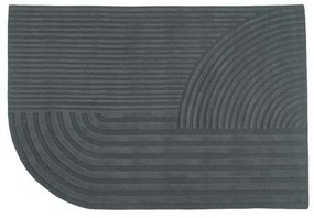 Muuto - Relevo Rug 170x240 Burnt Dark Green Muuto