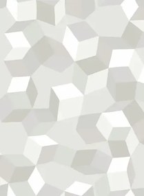 Designtapete Puzzle von Cole and Son - White on White