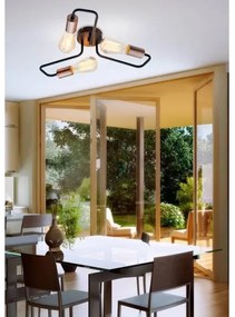 Lampadario a plafone HERPE 3xE27/60W/230V