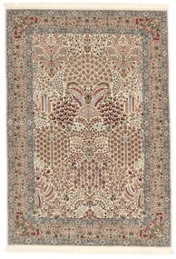 Isfahan Tappeto 160x110 (Iran) Annodato A Mano