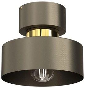 Plafoniera MARTI 1xE27/15W/230V ottone/oro