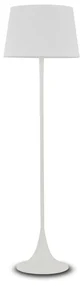 Piantana Moderna London Metallo Bianco 1 Luce E27