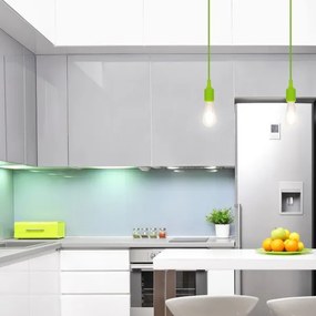 Rabalux 1415 - Lampada a sospensione ROXY E27/40W verde