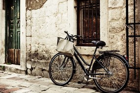 Stampa su tela – Bicicletta retrò
