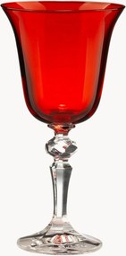 Set di 6 bicchieri acqua in cristallo fatti a mano Zaccaria