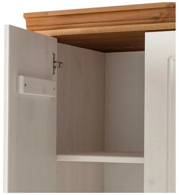 Armadio in legno di pino bianco 65x180 cm Anita - Støraa