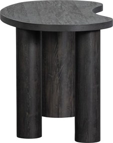 Tavolo consolle marrone scuro con effetto pino 70x150 cm Maan – WOOOD