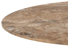 Tavolo da pranzo rotondo con piano in ceramica ø 90 cm Malta – Actona