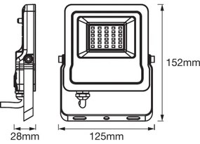 Ledvance - Riflettore LED RGB SMART+ FLOOD LED/10W/230V IP65 Wi-Fi