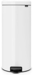 Bidone in acciaio bianco da 30 l NewIcon - Brabantia