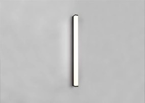 Applique LED nero opaco (lunghezza 80 cm) Fabio - Trio