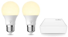 Nordlux - Start Pack 2 x Lampadine Smart E27 (900 lm) + Bridge Nordlux