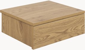 Comodino da parete effetto legno con cassetto Avignon