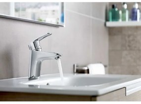 Roca A5A3098C00 - Miscelatore per lavabo + piletta MONODIN 15,3 cm cromo lucido