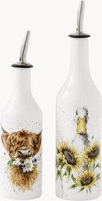 Set dispenser aceto e olio Animals 2 pz