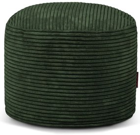 Puof a sacco verde con rivestimento in velluto a coste Mini – SLOWDOWN