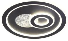 Plafoniera LED dimmerabile LED/95W/230V nero + telecomando