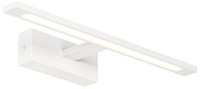 Applique da parete bianca 41,5 cm con LED IP44 - Jerre
